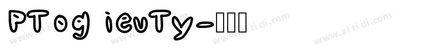 PTog ieuTy字体转换